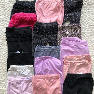 Baby girl pants lot